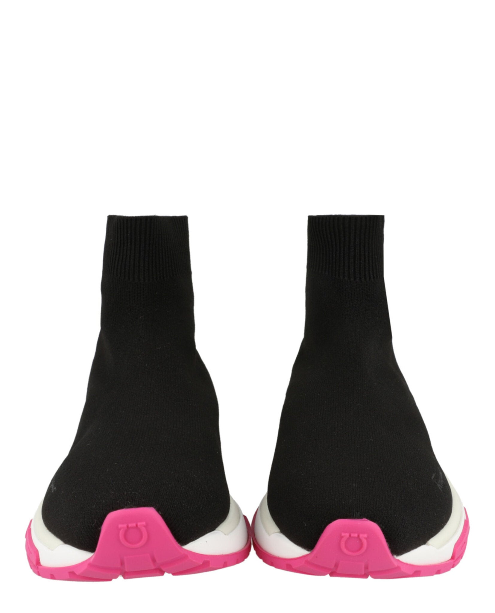 Ferragamo Womens Ninette High-Top Sock Sneakers