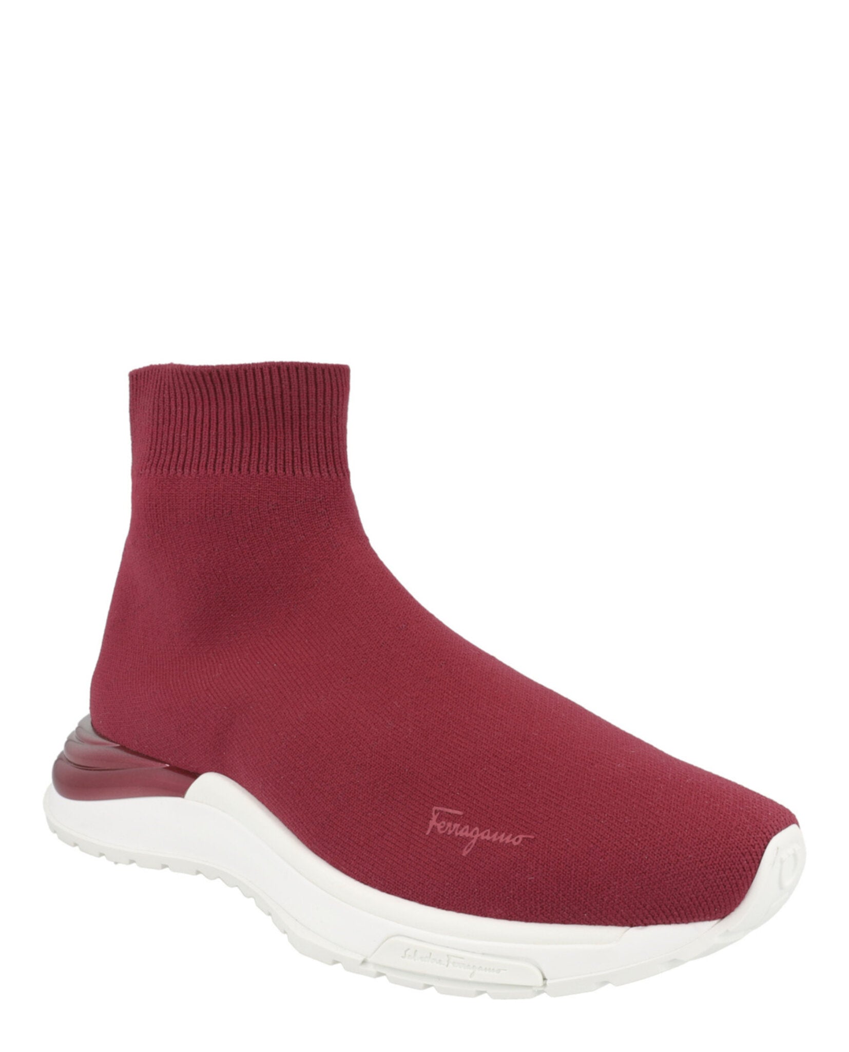 Ferragamo Womens Ninette High-Top Sock Sneakers