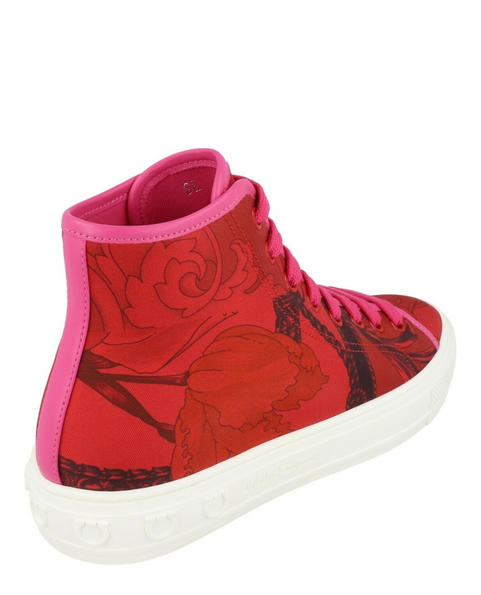 Ferragamo Womens Mafalda 1 Sneakers