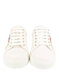 Ferragamo Ferragamo Womens Pierre Bor Leather Sneakers