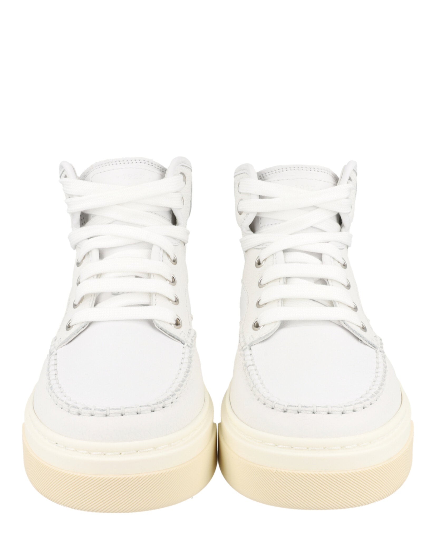 Ferragamo Womens Cassina High-Top Sneakers