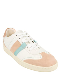 Ferragamo Womens Garda Low Leather Sneakers
