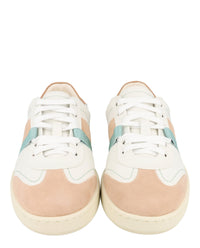 Ferragamo Womens Garda Low Leather Sneakers