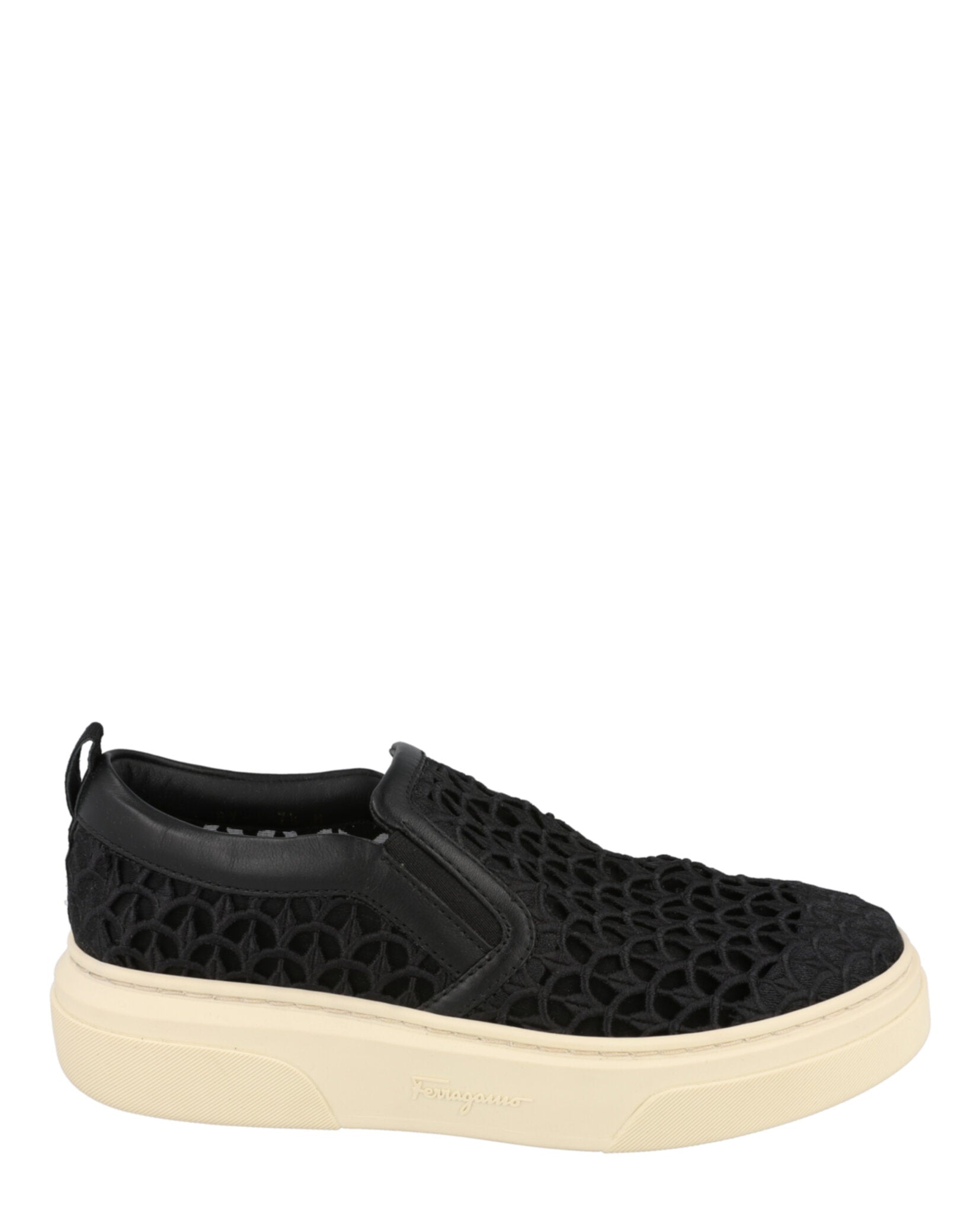Ferragamo Womens Cassina Slip-On Sneakers