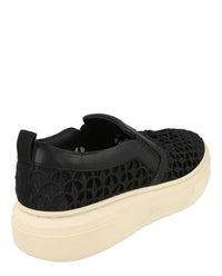 Ferragamo Womens Cassina Slip-On Sneakers