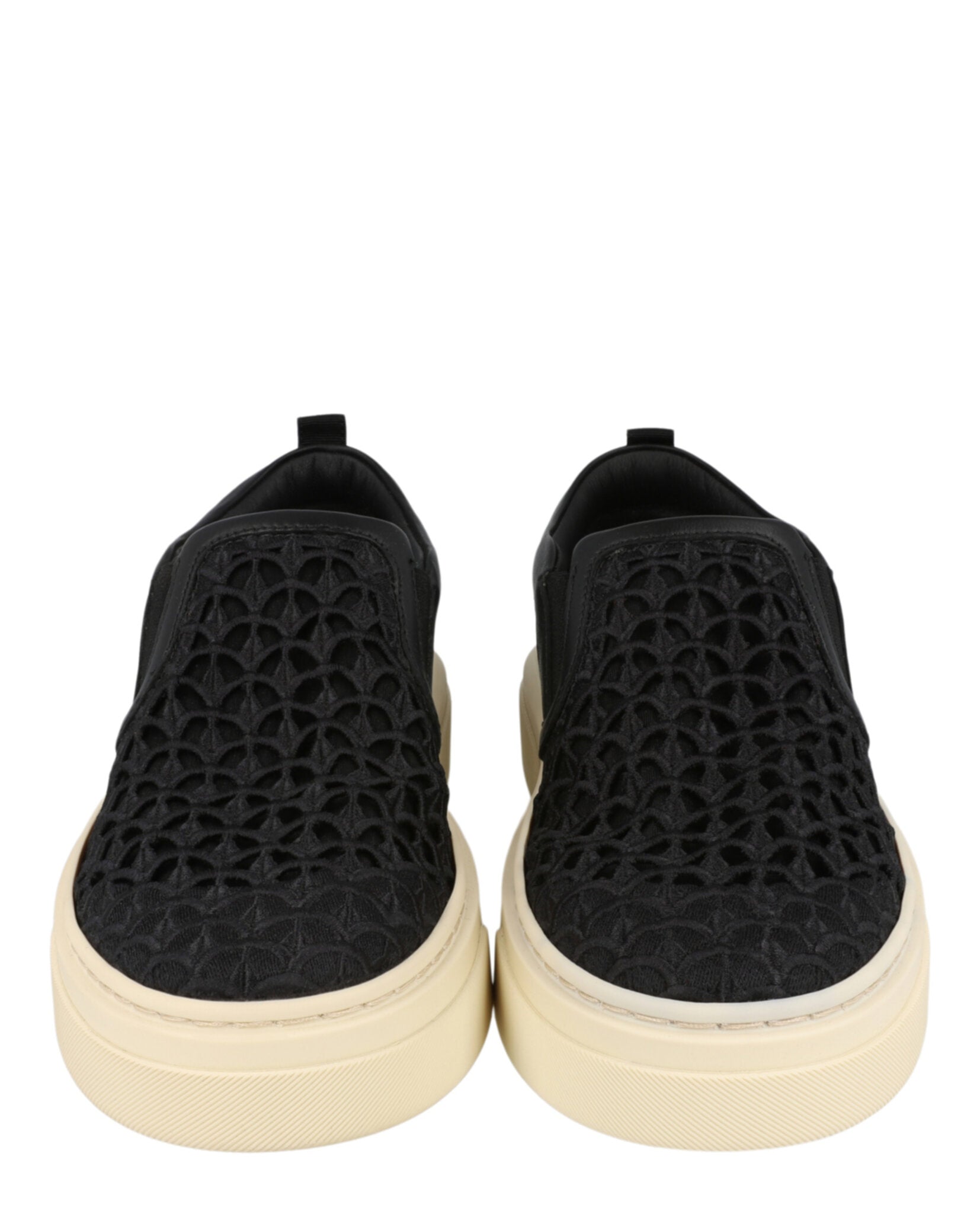 Ferragamo Womens Cassina Slip-On Sneakers