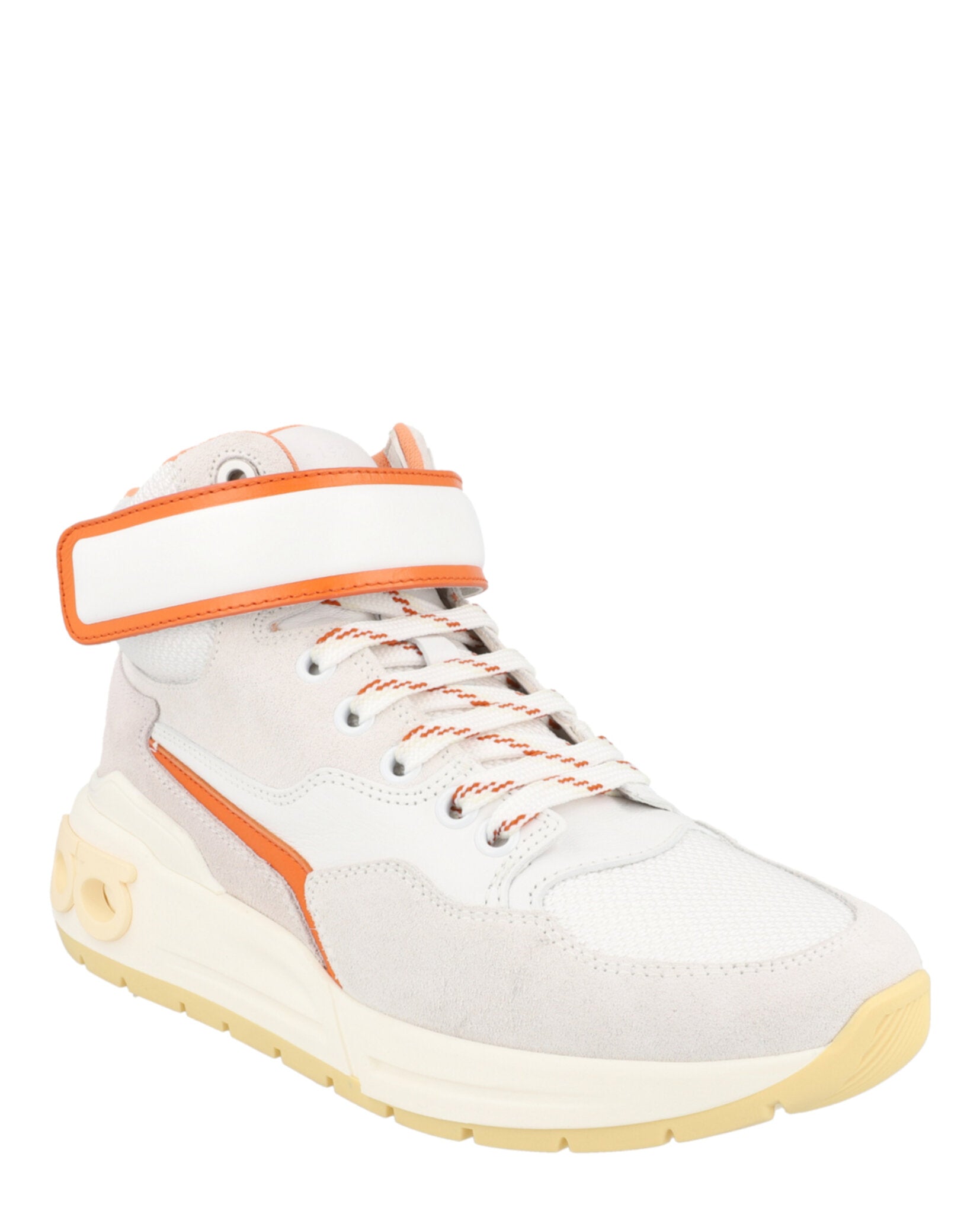 Ferragamo Womens Cosma High-Top Sneakers
