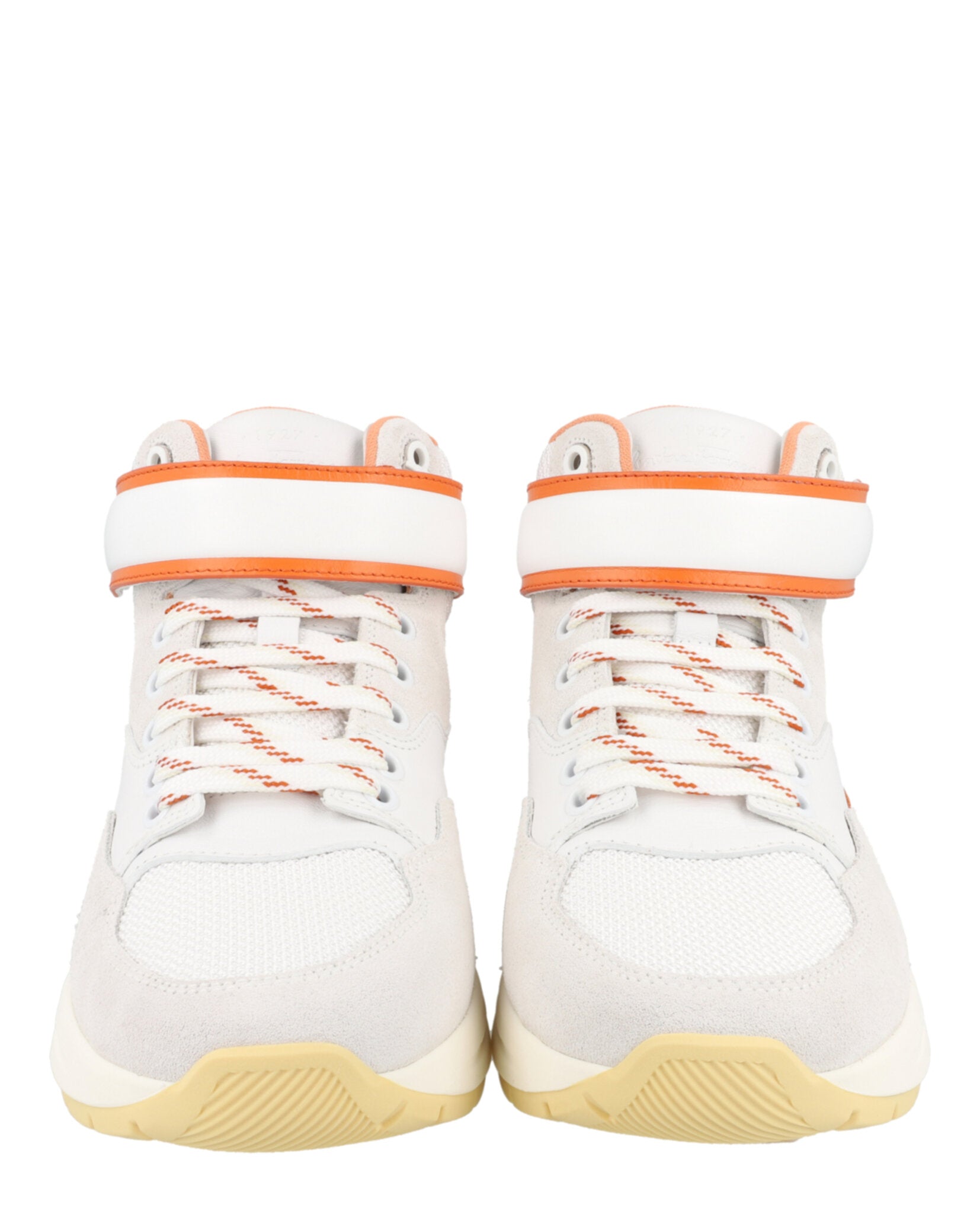Ferragamo Womens Cosma High-Top Sneakers