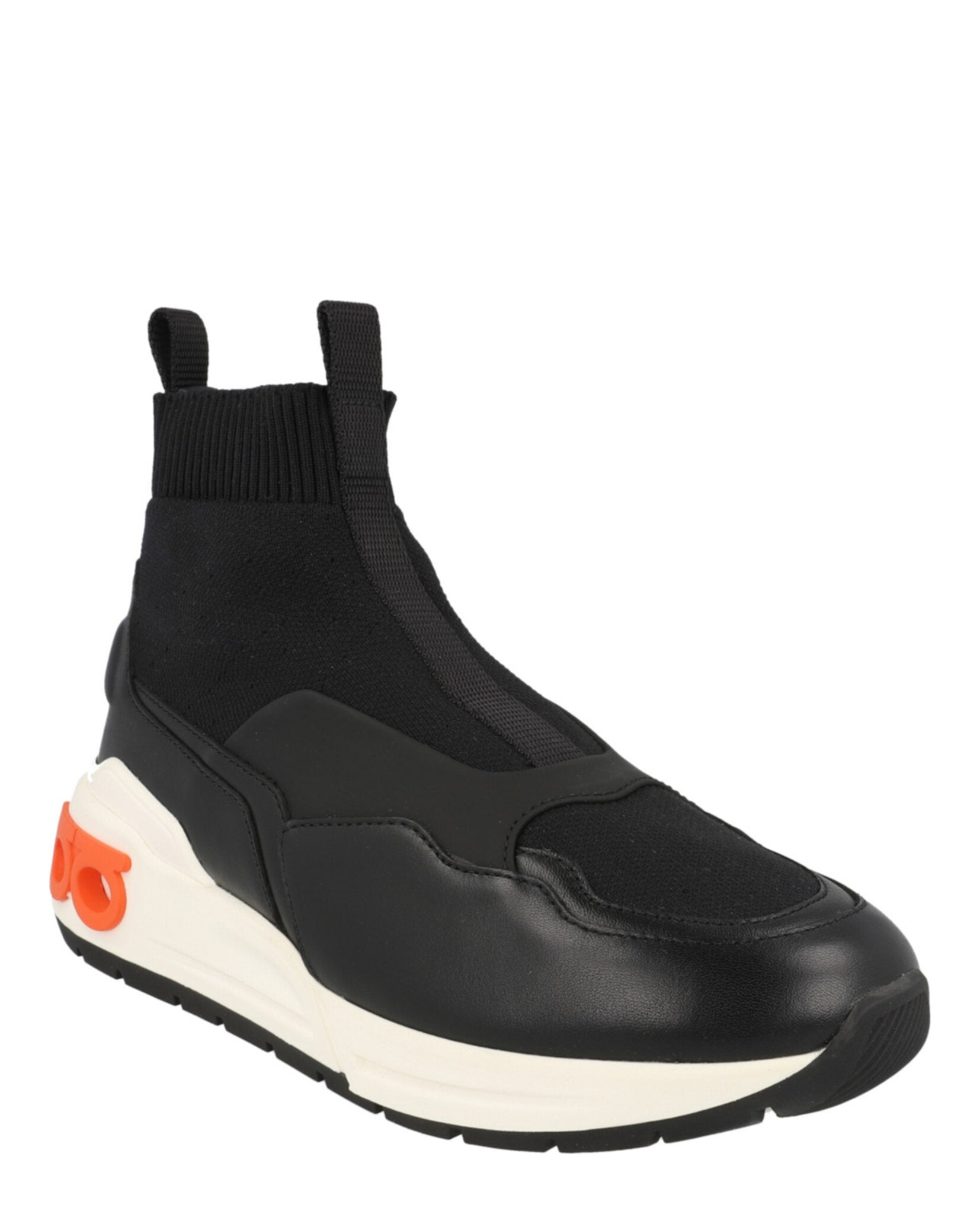 Ferragamo Womens Cosma Sock High-Top Sneakers