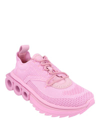 Ferragamo Womens Nima Knit Sneakers