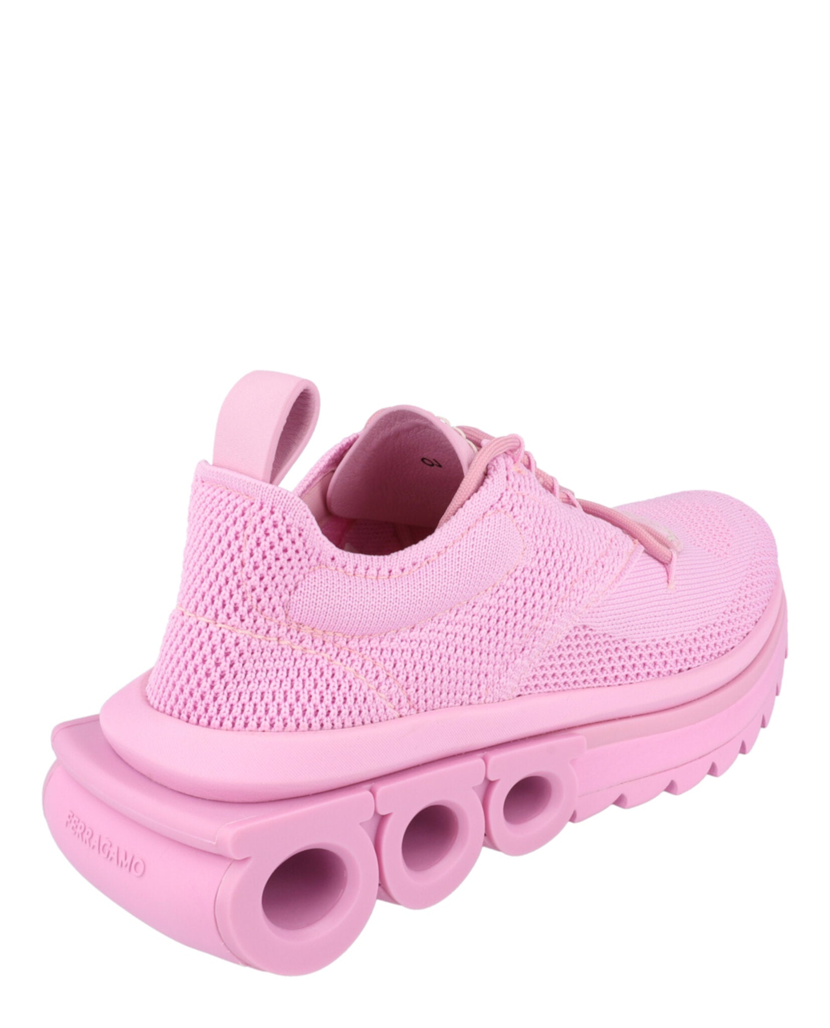 Ferragamo Womens Nima Knit Sneakers