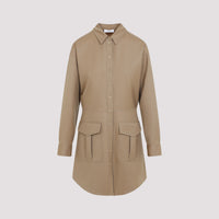 Celine Wool Mini Dress Women