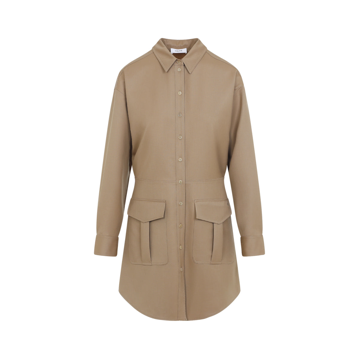 Celine Wool Mini Dress Women