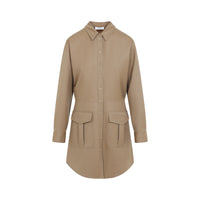 Celine Wool Mini Dress Women