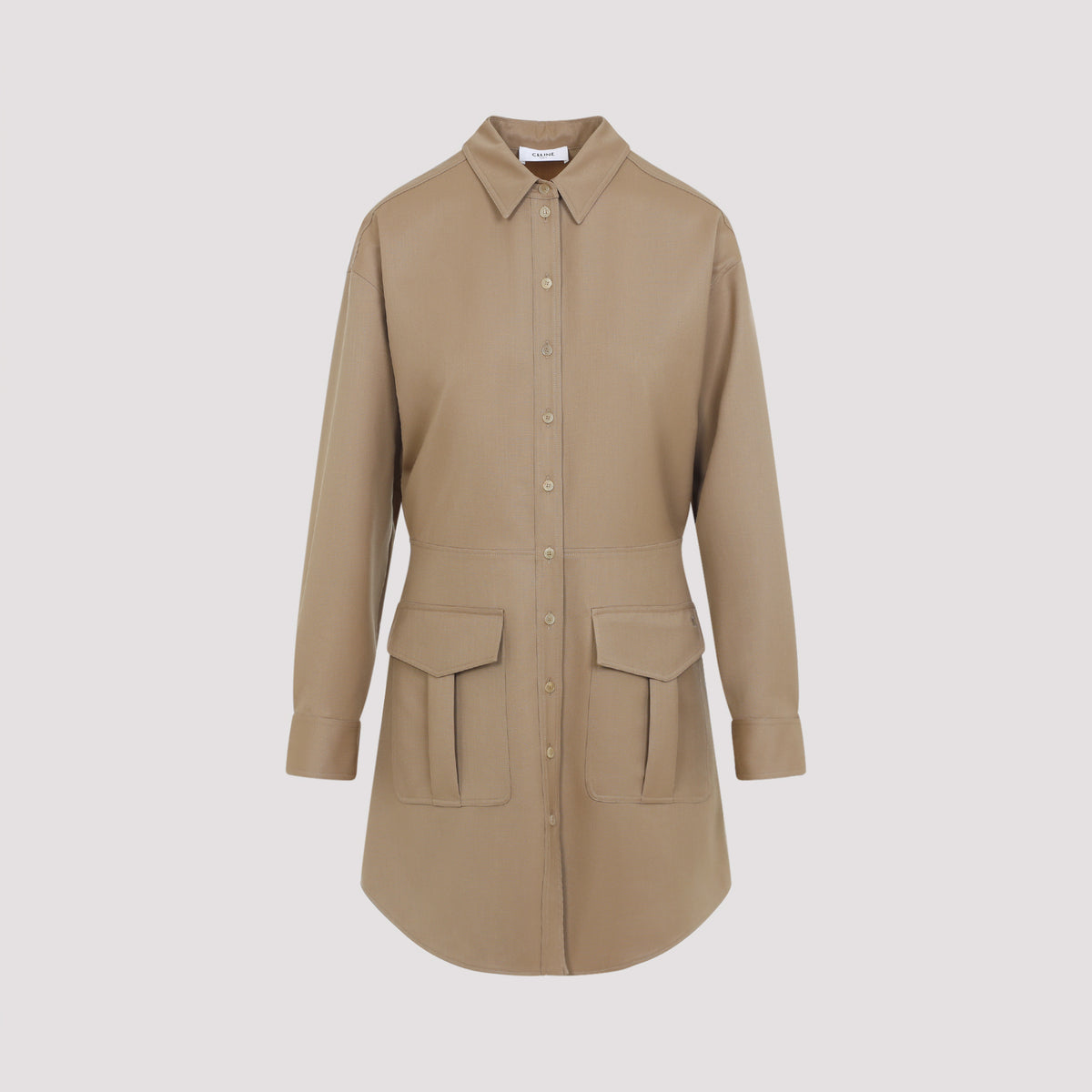 Celine Wool Mini Dress Women