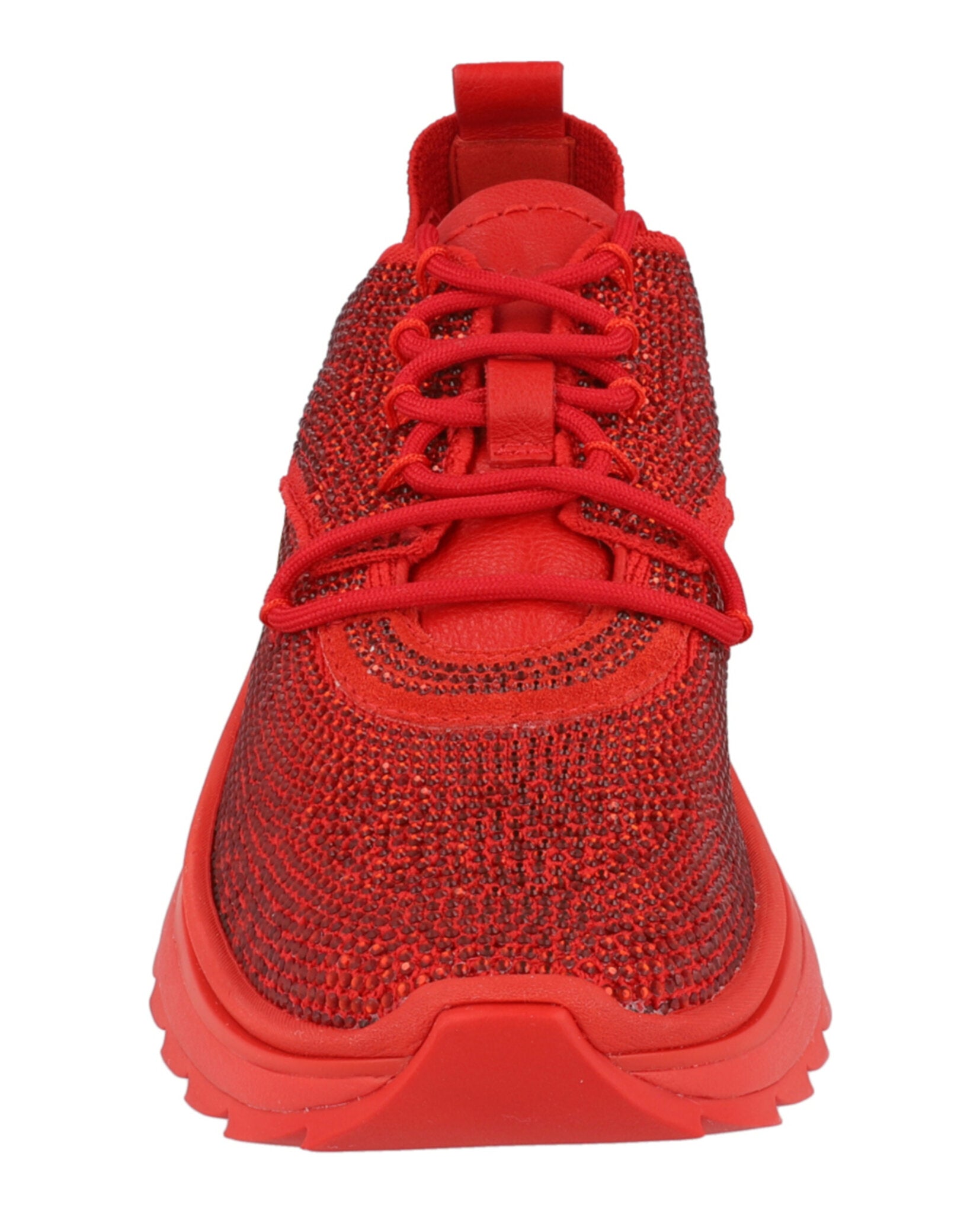 Ferragamo Womens Nima Strass Crystal Embellished Sneakers