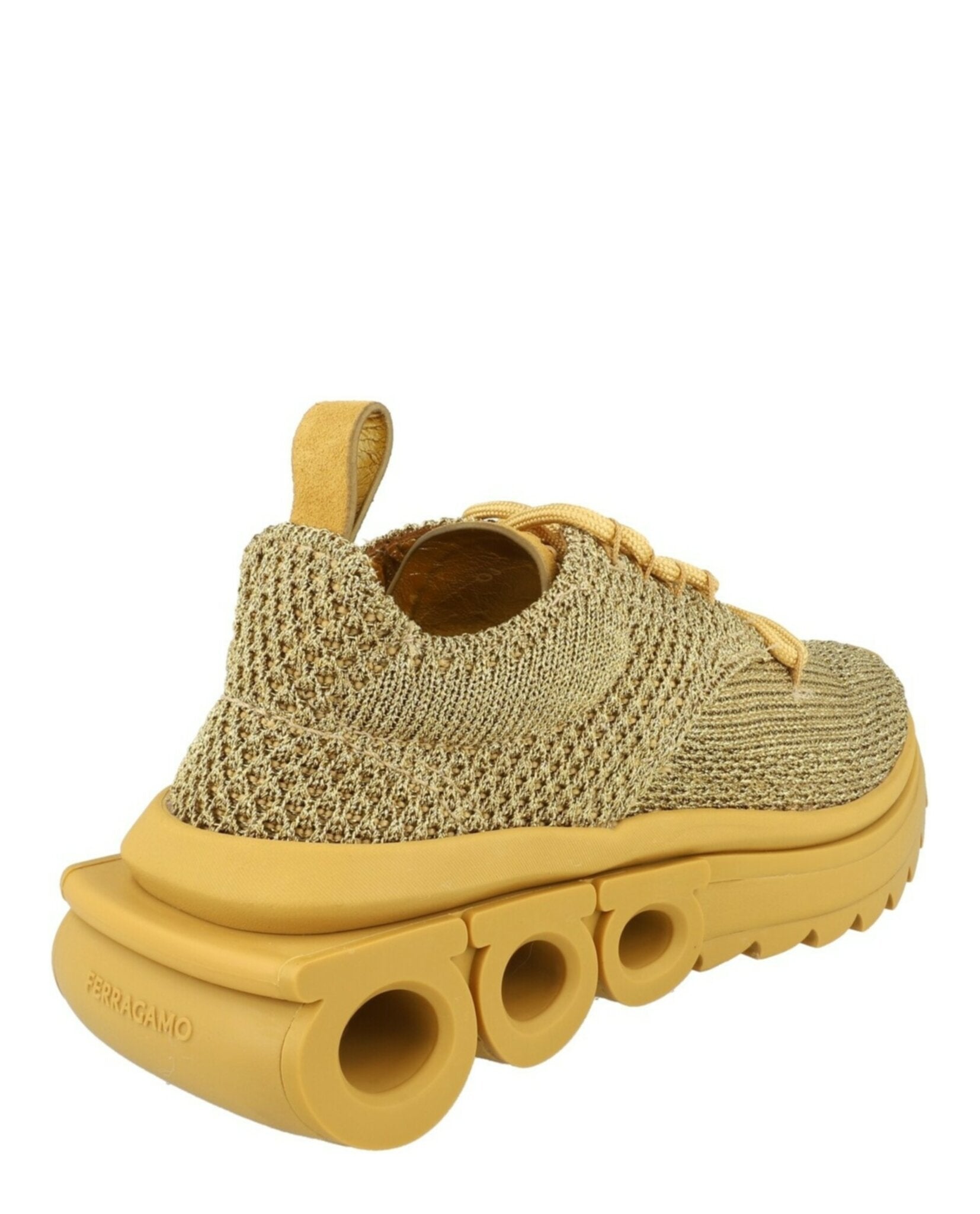 Ferragamo Womens Nima Knit Low-Top Sneakers – Bluefly