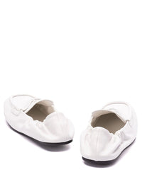 MIUMIU Ruches Nappa Leather Loafers Women