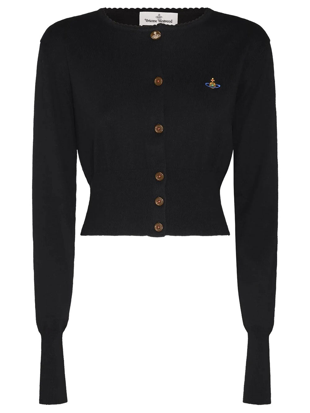 VIVIENNE WESTWOOD Bea Cashmere Blend Cropped Cardigan Women