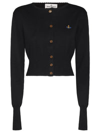 VIVIENNE WESTWOOD Bea Cashmere Blend Cropped Cardigan Women