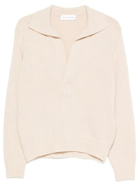 VICTORIA BECKHAM Victoria Beckham Women Genevieve Polo Jumper In Merino Wool
