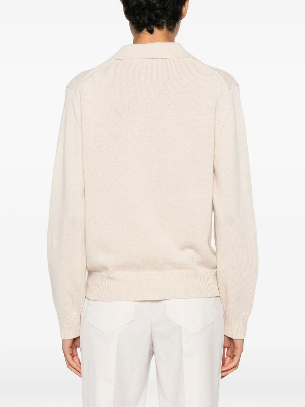 VICTORIA BECKHAM Victoria Beckham Women Genevieve Polo Jumper In Merino Wool