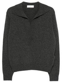 VICTORIA BECKHAM Victoria Beckham Women Genevieve Polo Jumper In Merino Wool