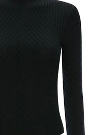 VICTORIA BECKHAM Victoria Beckham Women Ribbed Ls Polo