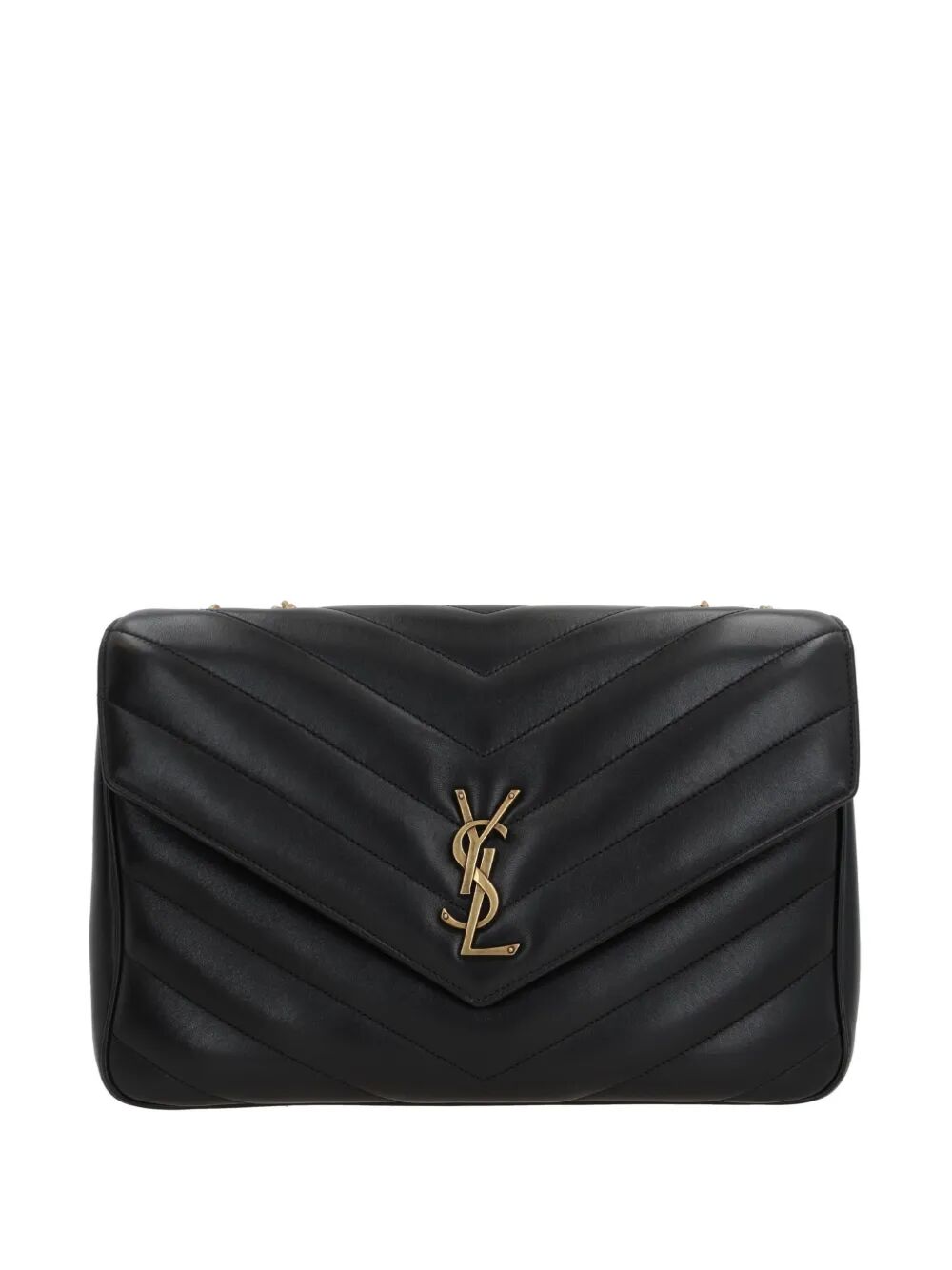 SAINT LAURENT PARIS New Loulou Large Bag In Matelassé Lambskin Women