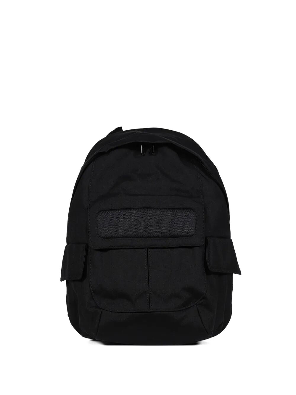 Y-3 Men Flap-Pocket Nylon Backpack