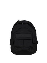 Y-3 Men Flap-Pocket Nylon Backpack