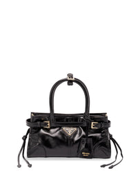 Prada Women Prada Bonnie Mini Leather Bag