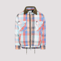Sacai Plaid Padded Blouson Men