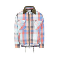 Sacai Plaid Padded Blouson Men
