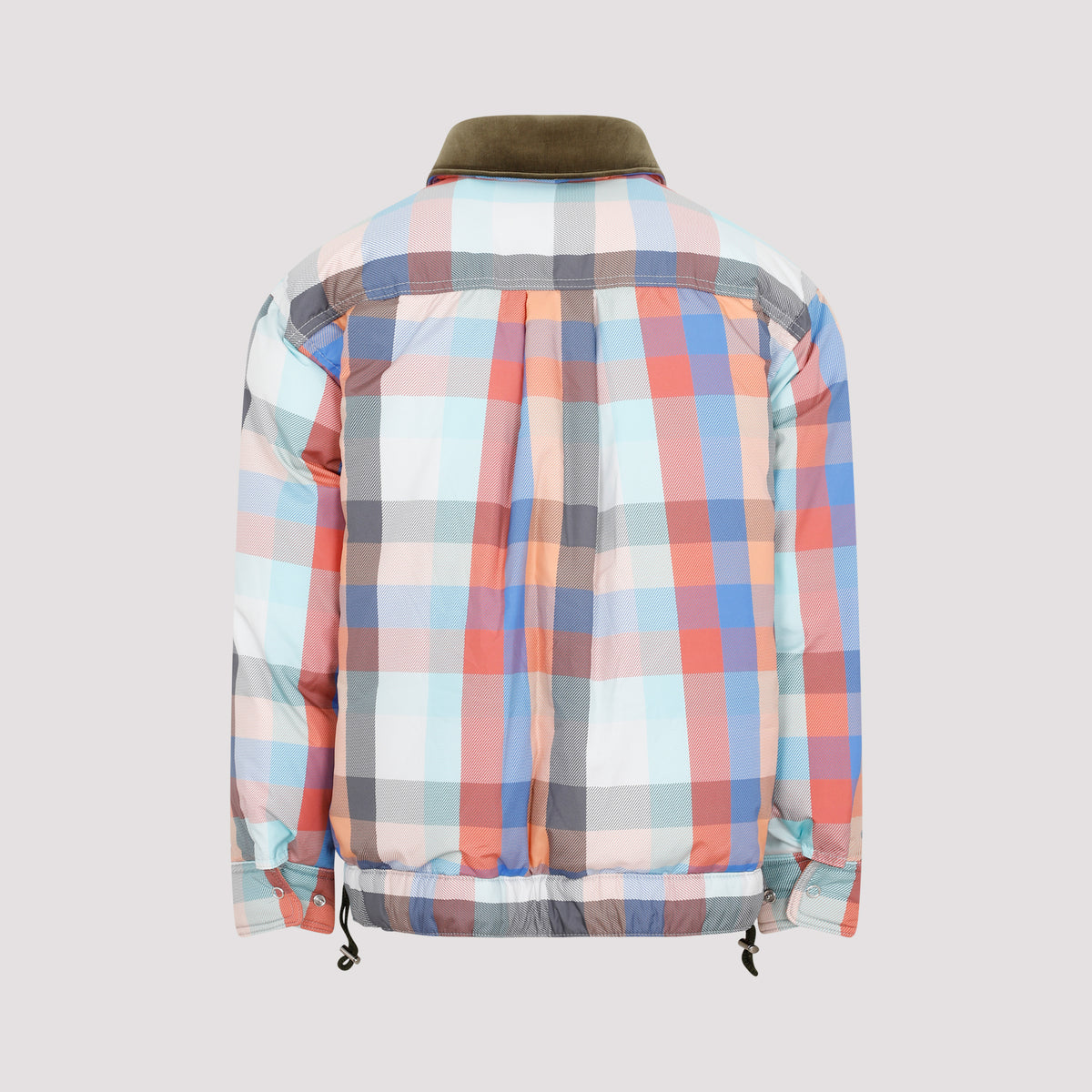 Sacai Plaid Padded Blouson Men