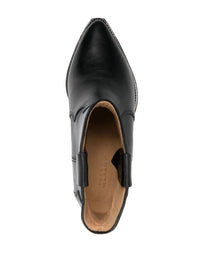 ISABEL MARANT Dewina Leather Cowboy Boots Women