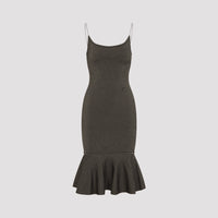 Jacquemus Maille Pina Midi Dress Women