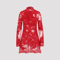 Ermanno Scervino Lace Mini Dress Women