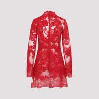 Ermanno Scervino Lace Mini Dress Women