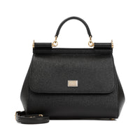 Dolce & Gabbana Saffiano Leather Sicily Bag Women