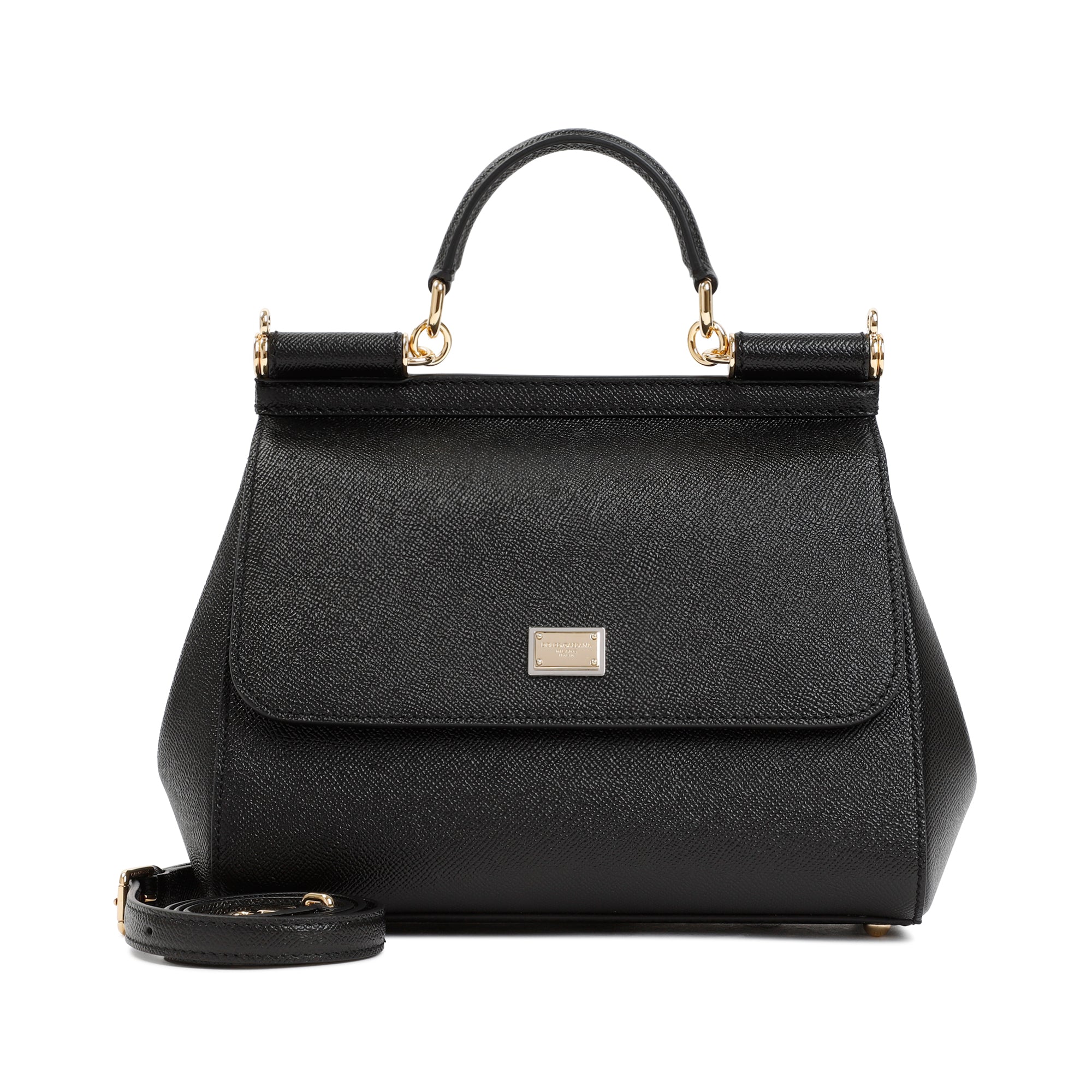 Dolce & Gabbana Saffiano Leather Sicily Bag Women
