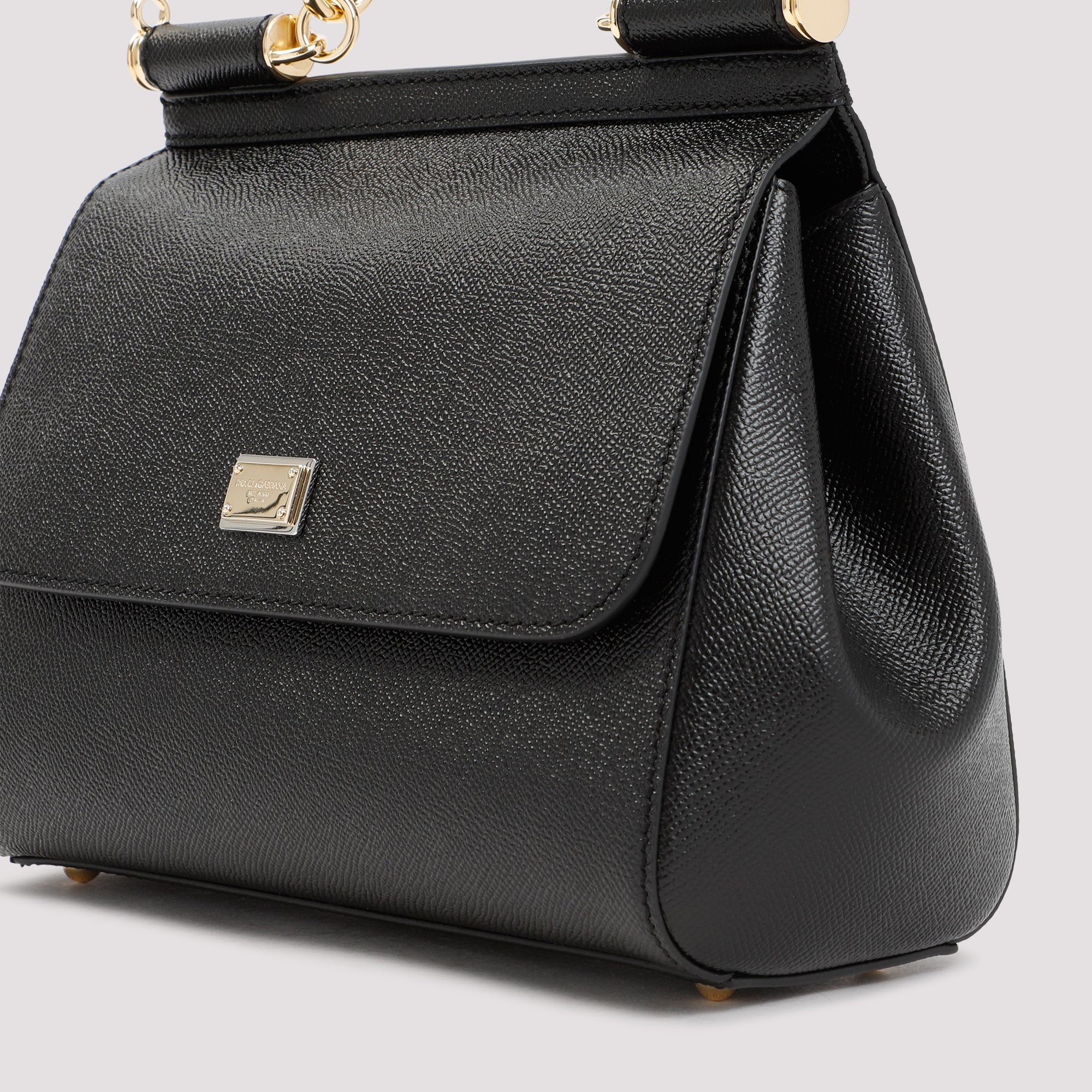 Dolce & Gabbana Saffiano Leather Sicily Bag Women
