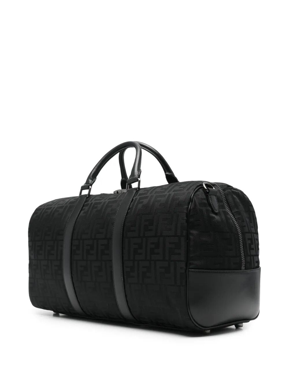 Fendi Men Ff Nylon Medium Travel Bag