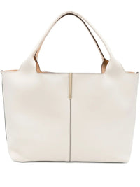 TOD`S Medium-Small Leather Shopping Bag Women