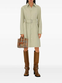 BURBERRY Burberry Women Mini Freya Tote Bag In Burberry Check Coated Cotton Blend
