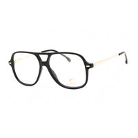 Carrera Carrera Eyeglasses Rectangle Full Rim, Black Frame and Clear Demo Lenses Lens CARRERA3023080700