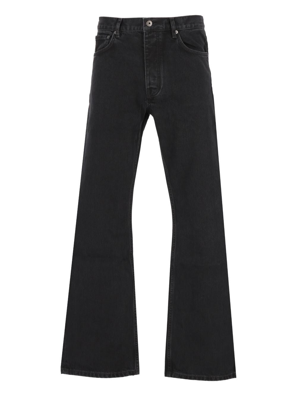 Off-White Men Half Arrow Slim-Fit Relaxed Jeans