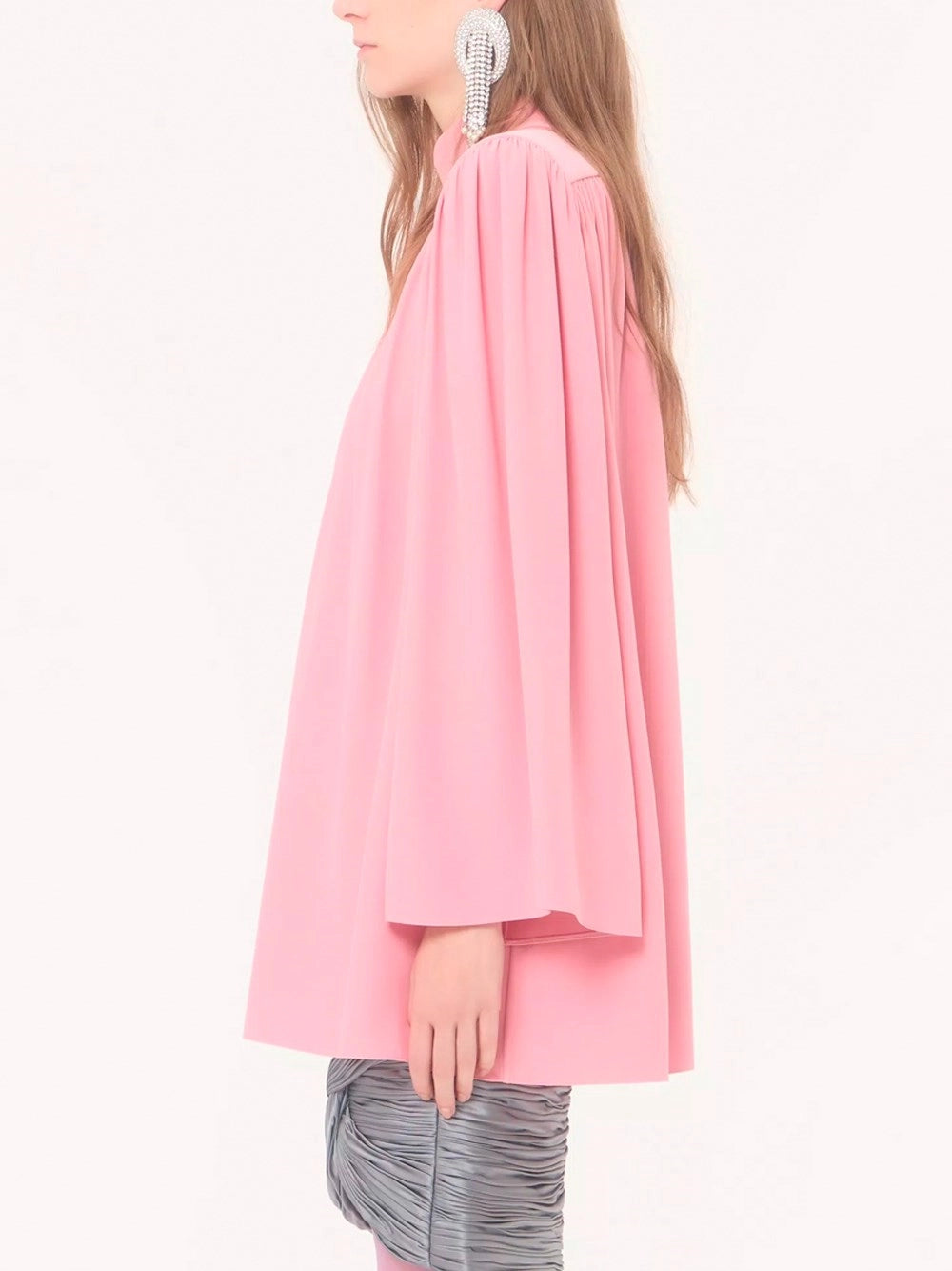 Valentino Garavani Women Cady Couture Pleated Top