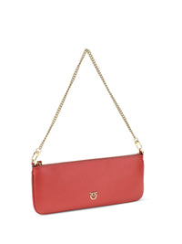 PINKO Pinko Women Horizontal Flat Leather Shoulder Bag