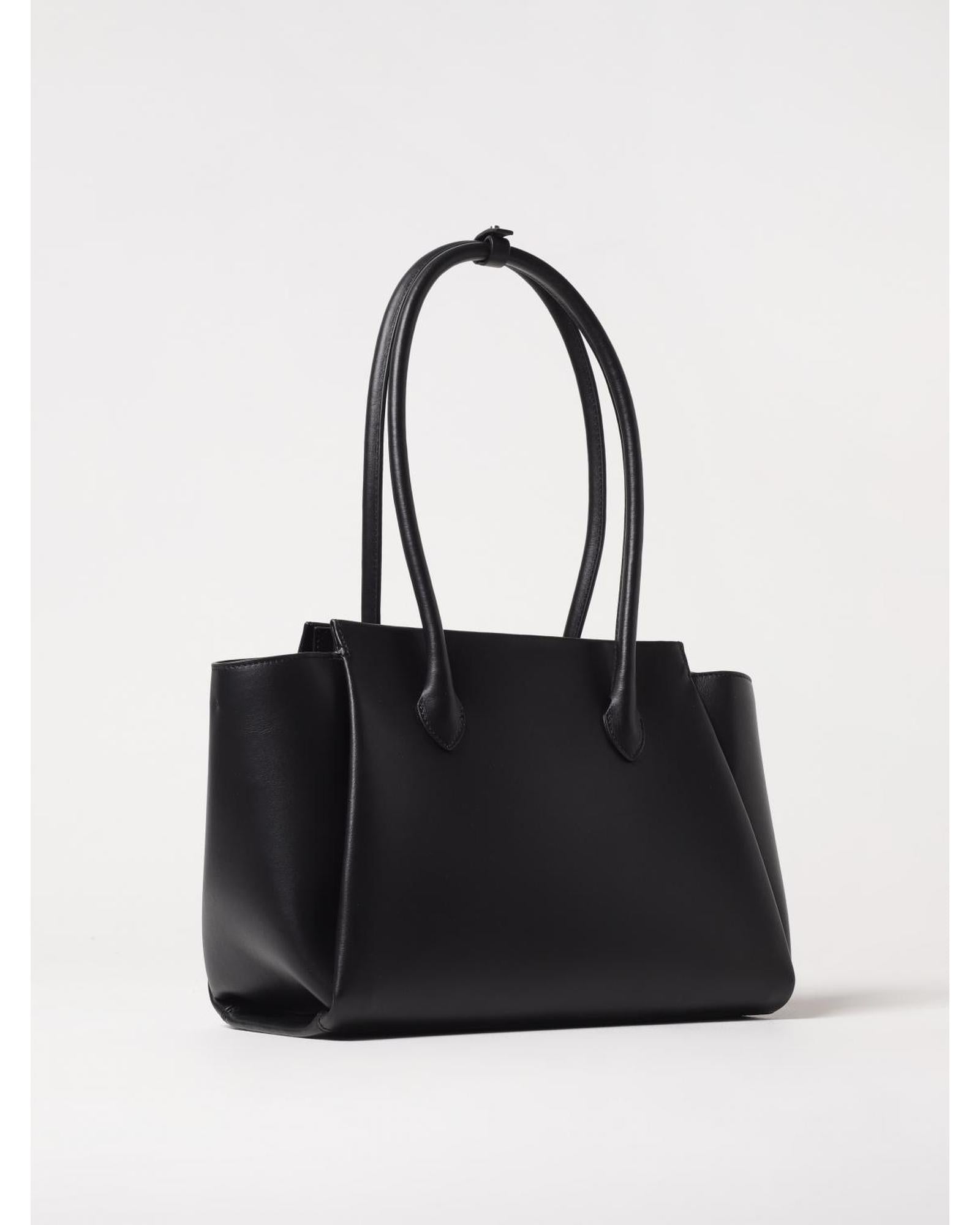 Aesther Ekme Leather Tote Bag Women Black Shoulder Bags